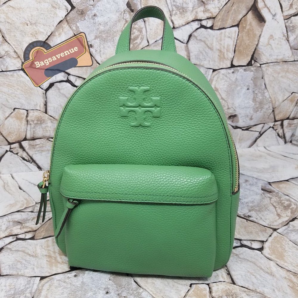 #bagsavenue FAST SHIPPING Thea Mini Backpack Patina Tory Burch Green